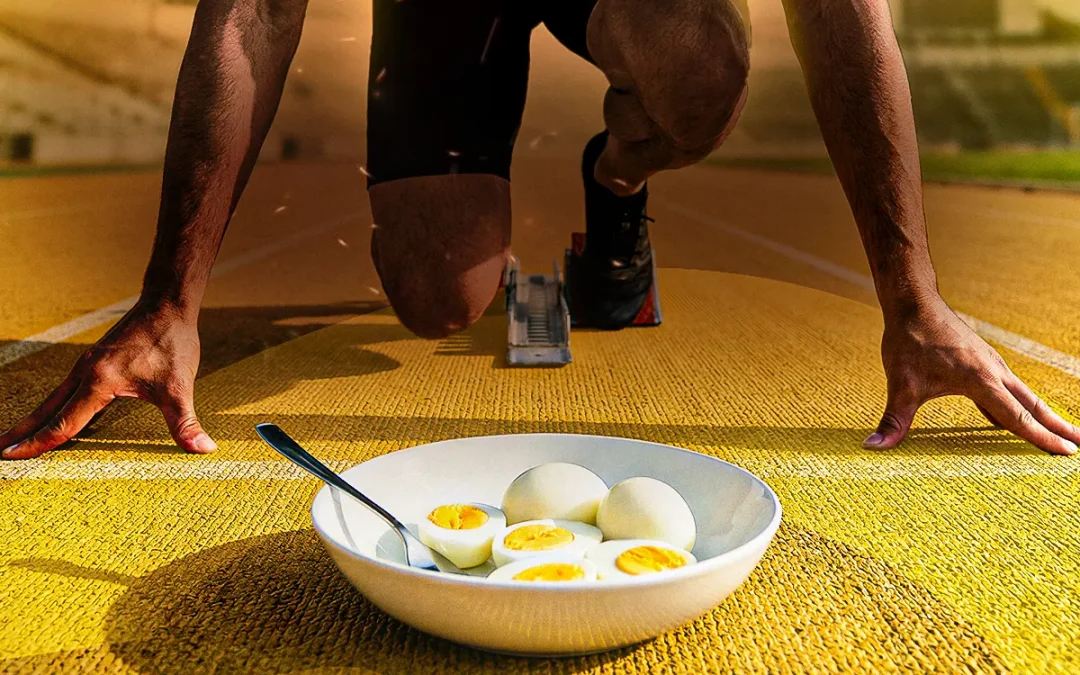Ovos e Atletismo: energia natural para quem corre