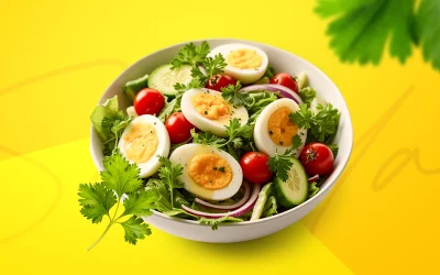 10 sugestões de Salada com Ovo